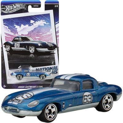 HOT WHEELS SILVER SERIES NATIONAL ICONS VINTAGE AUTO JAGUAR LIGHTWEIGHT E-TYPE