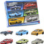 Hot Wheels 1:64 Scale Die-Cast European Vehicles 6-Pack