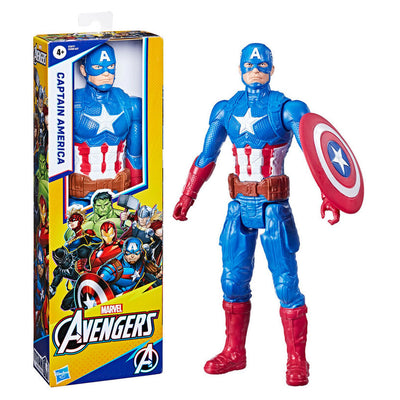 Marvel Avengers Titan Hero Series Captain America 12 Inch Action Figure