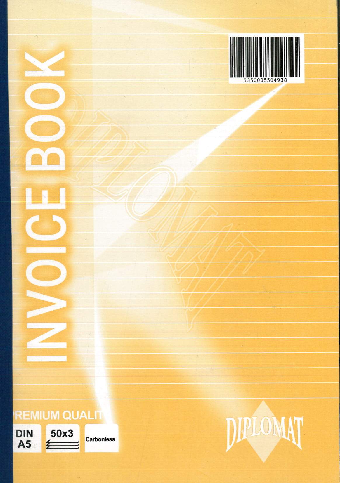 Invoice Book A5 Triplicate