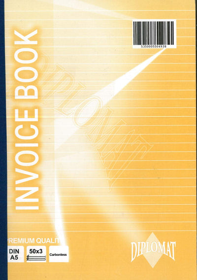 Invoice Book A5 Triplicate