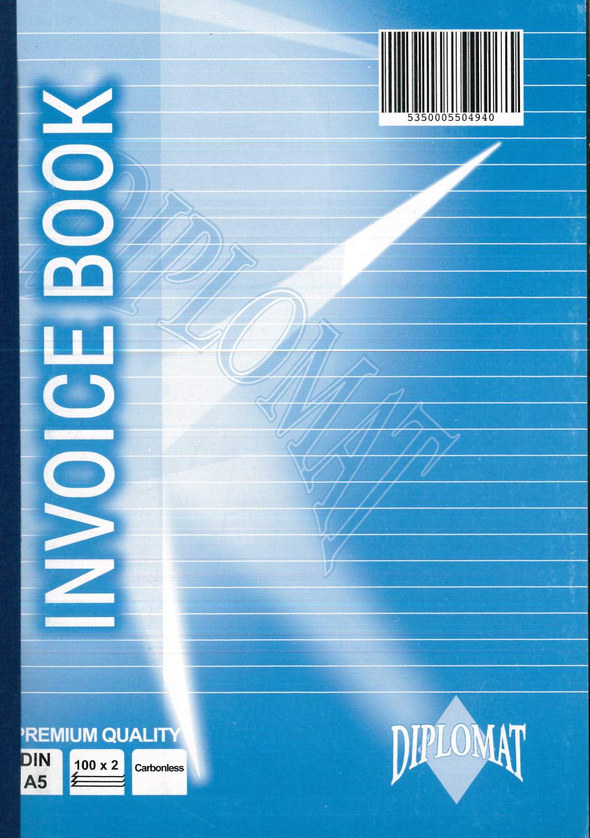 Invoice Book A5 Duplicate