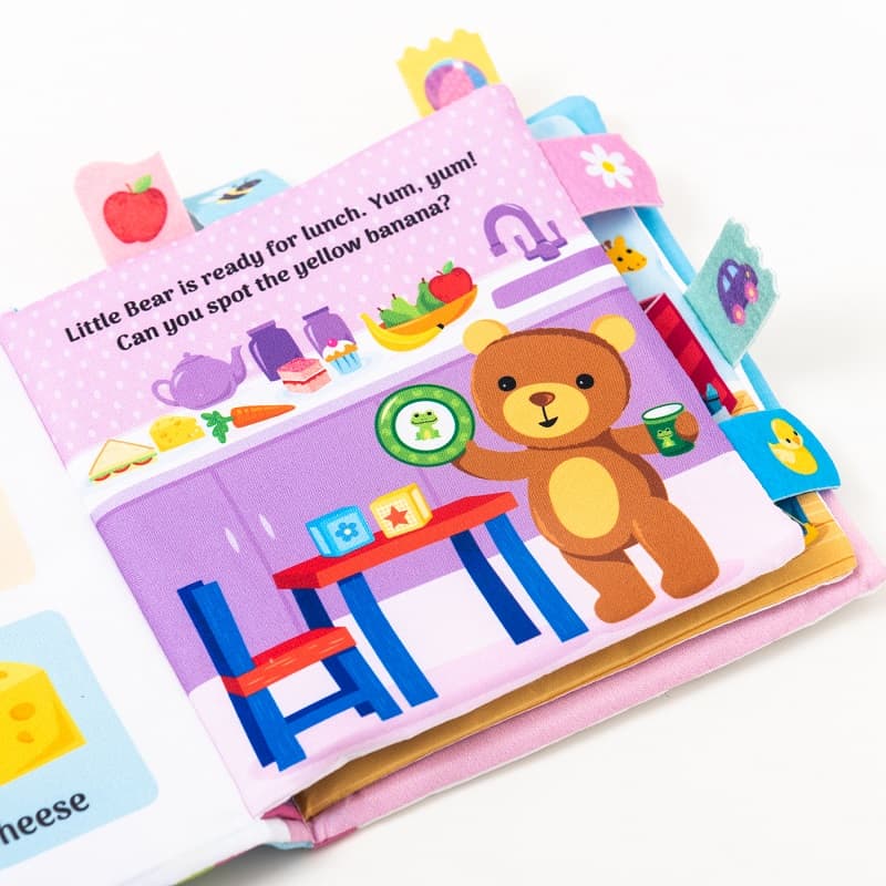 Little Bears Busy Day - Cloth Book