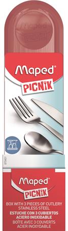 Cutlery Red Box (Fork, Knife, Teaspoon)