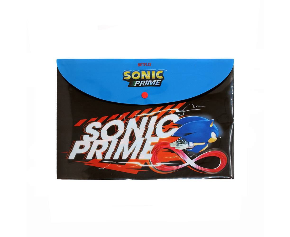 Sonic Prime A4 Button Folder
