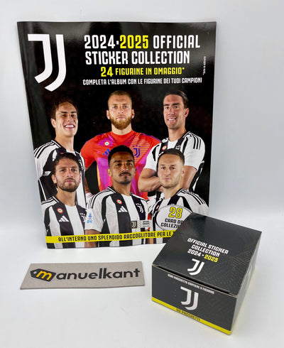 Official Juve Album Stickers 2024/2025 - 1 Pkt X 25 Stickers