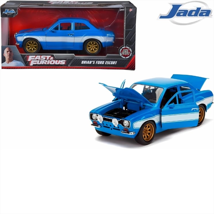 Brian's Ford Escort RS2000 MKI Fast & Furious 6 1:24 Model Car