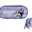 Bluey Puppy Pencil Case - 2 zip pencil case
