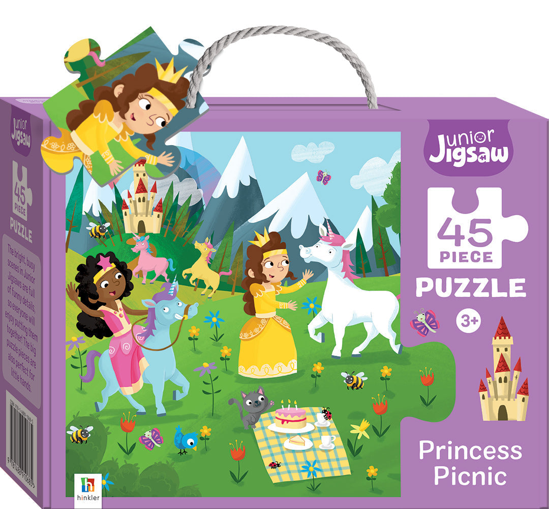 Junior Jigsaw X45Pcs Princess Picnic