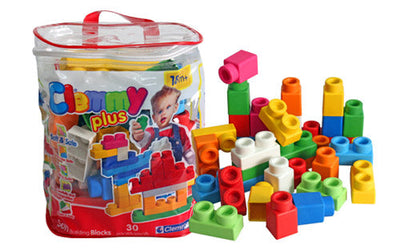 Clemmy Plus Soft Blocks 30Pcs