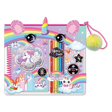 Hot Focus Blacklight Notebook with Pencils