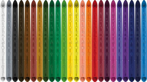 Maped Color'Peps Infinity Crayon X 24 Crayons