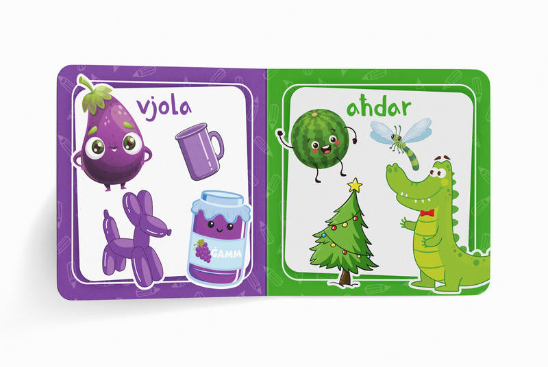 Kuluri - L-Ewwel Board Book Tiegħi