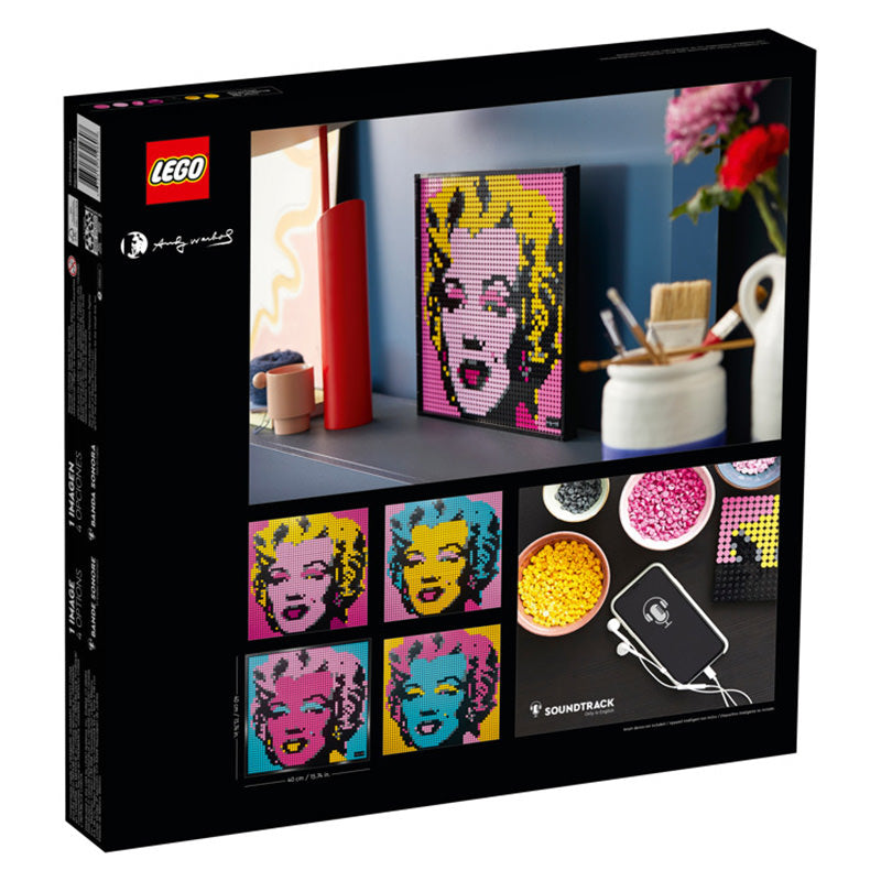 Lego Warhol Marilyn Monroe 3341 Pcs 31197