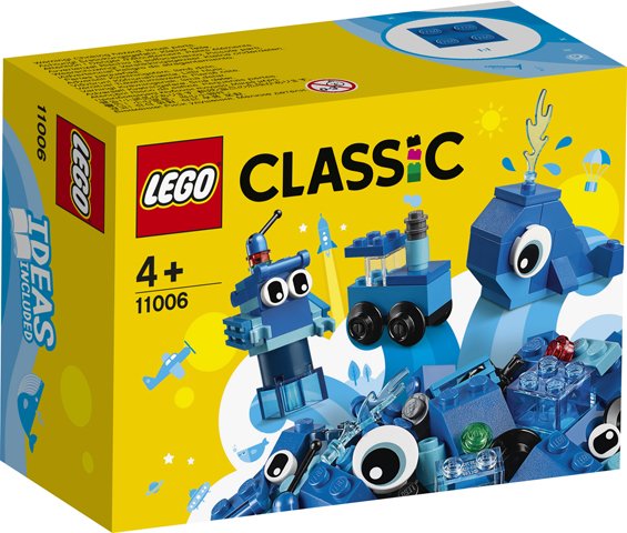 Lego Classic Creative Blue Bricks 11006