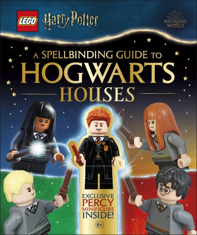 LEGO Harry Potter A Spellbinding Guide to Hogwarts Houses - With Exclusive Percy Weasley Minifigure
