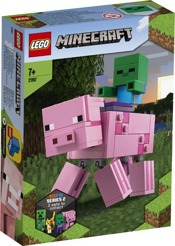 Lego Minecraft Pig 21157