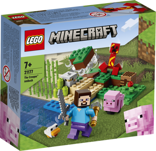 Lego Minecraft The Creeper Ambush 21177