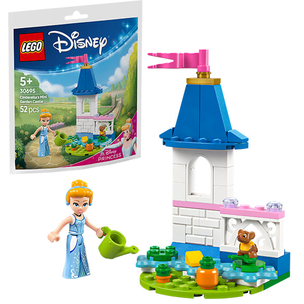 LEGO Disney Princess Cinderella's Mini Garden Castle Paperbag 30695