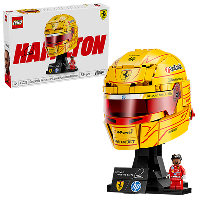 LEGO Scuderia Ferrari HP Lewis Hamilton Helmet - 43022