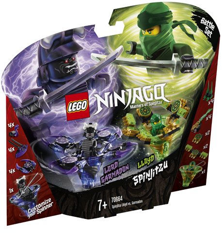 Lego Ninjago Lloyd Vs Garmadon 70664