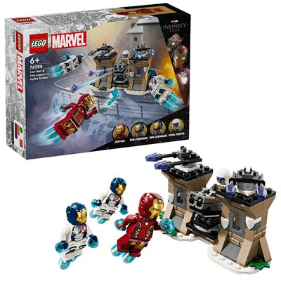 LEGO Marvel Super Heroes Iron Man and Iron Legion vs Hydra Soldier 76288