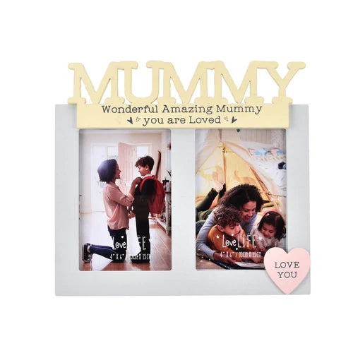Mummy Double Photo Frame 4X6
