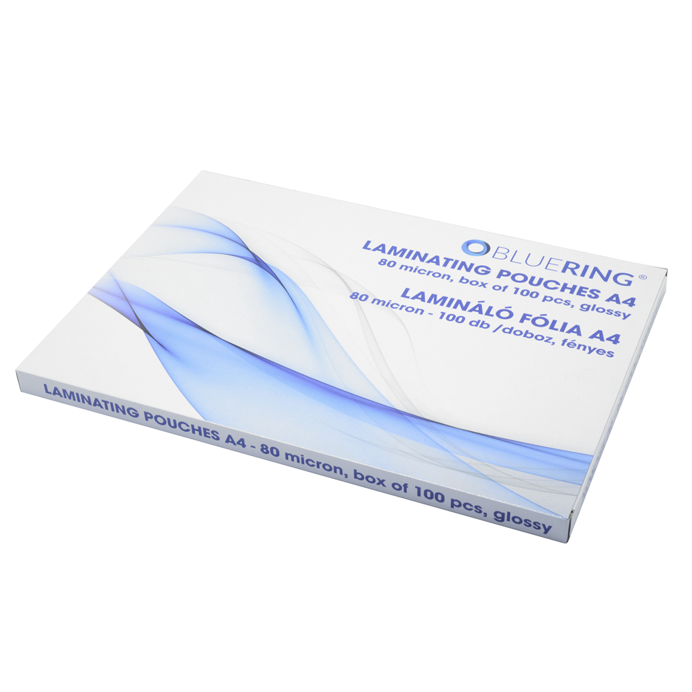 Lamination Pouches A4 80 Micron  X100Pcs