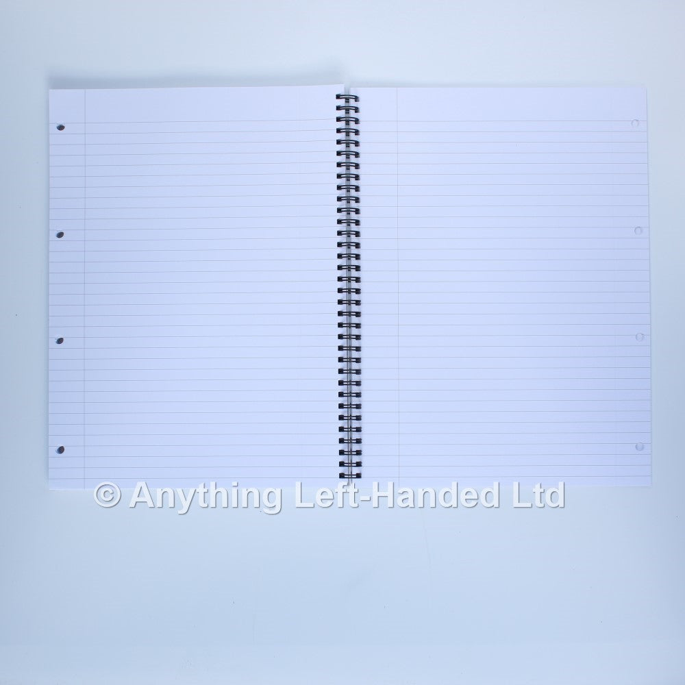 left handed notepad 4 holes - File paper
