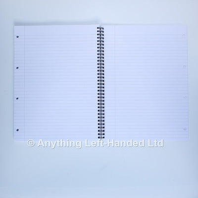 left handed notepad 4 holes - File paper
