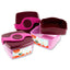 Lunch Box With 2 Compartments Pink