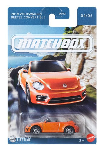 Matchbox 2019 Volkswagen Beetle Convertible 1:64 Die-Cast Car