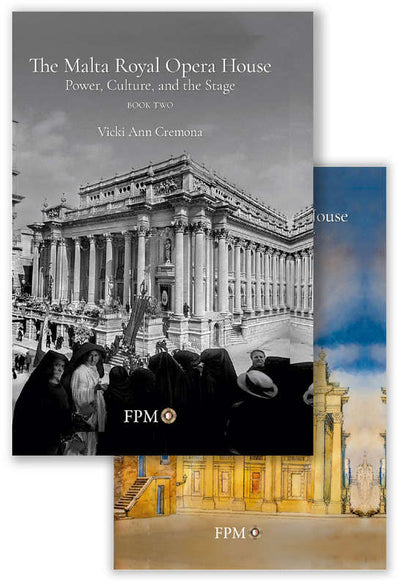 The Malta Royal Opera House 1 set of 2 books