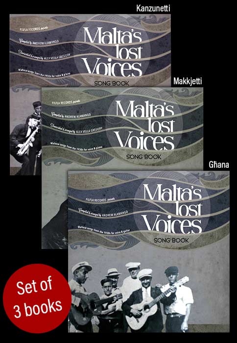 Malta Lost Voices - Ghana, Makkjetti, Kanzunetti