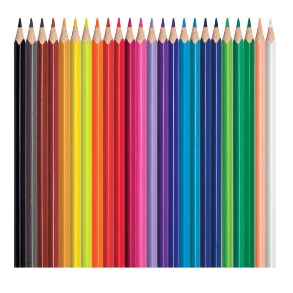 Pencil Colours X24 Colour Peps Star