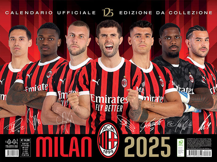 Calendario Ufficiale Milan 2025