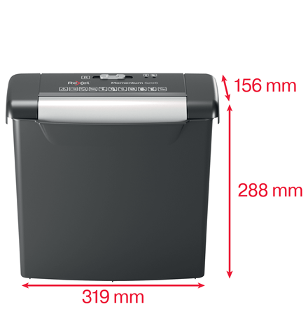 Rexel Shredder 9L 6 Sheets S206