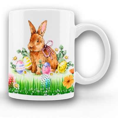 Mug With Two Rabbits