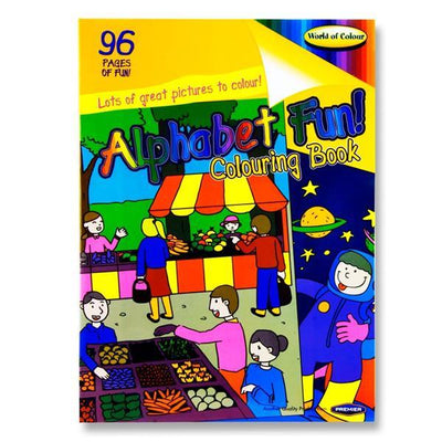 Colour & Learn - Alphabet Fun