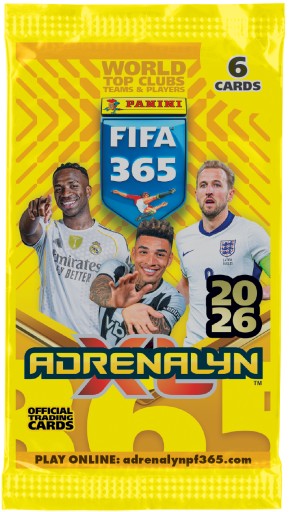 Panini FIFA 365 Adrenalyn XL 2026 Trading Card Packet