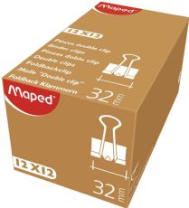 Black Binder Clips 32mm - x 1 pcs