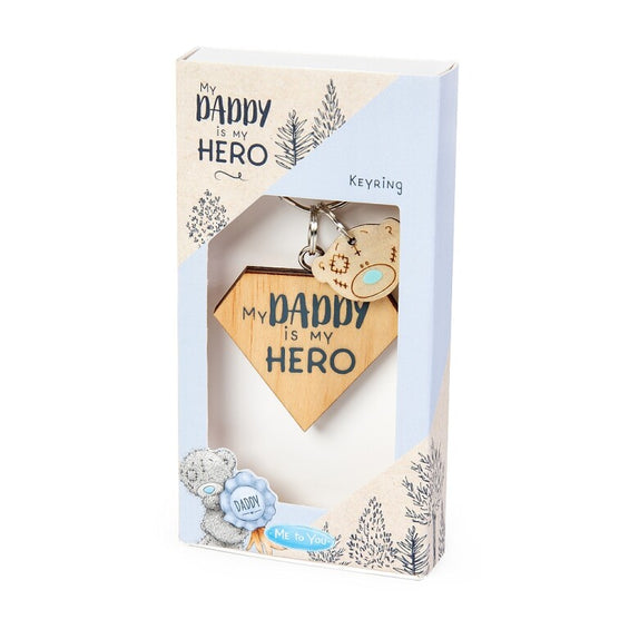 Me To You Keyring - My Daddy is My Hero