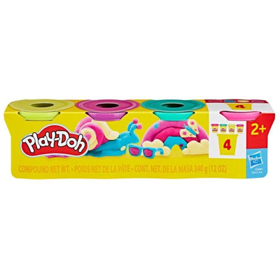 Hasbro Play-Doh Vibrant Pack x4 tubs