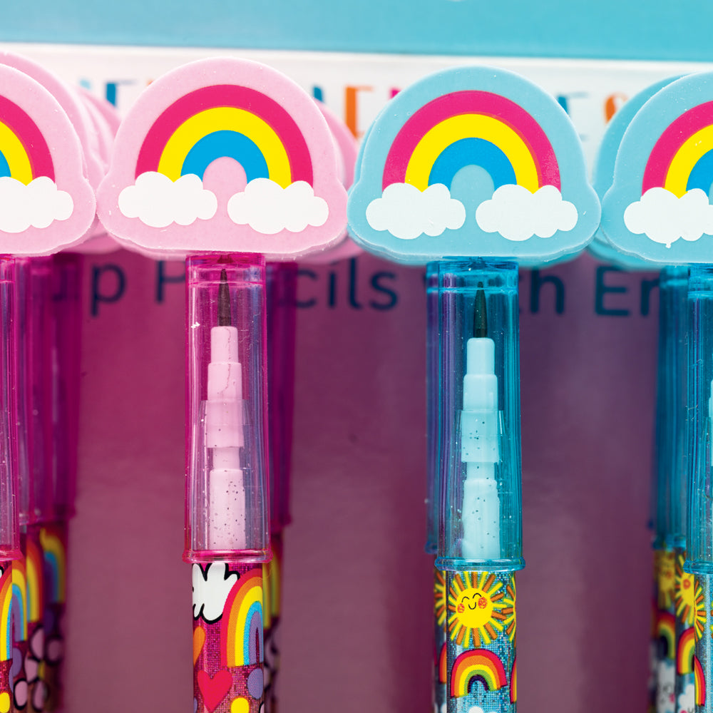 Designs Pencil with Eraser - Rainbow - x1 pencil
