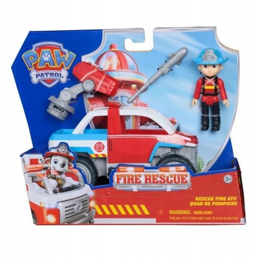 PAW Patrol Fire Rescue - Themed Vehicles Ryder