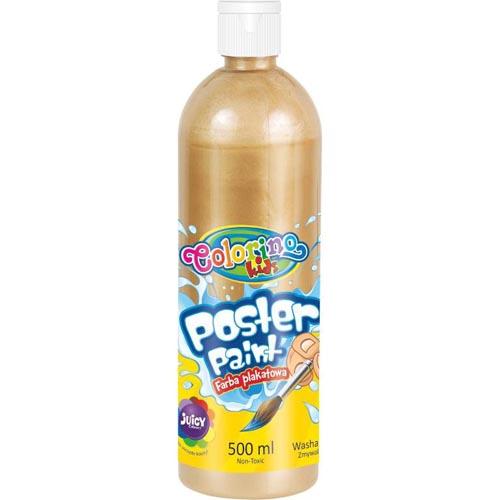 Poster Paint 500Ml - Metallic Gold