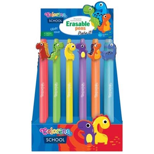 Erasable Pens Display X 36Pcs -Dinosaurs