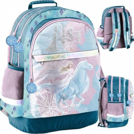 Frozen Snow Queen Backpack 42 CM - 2 Compartments fit A4