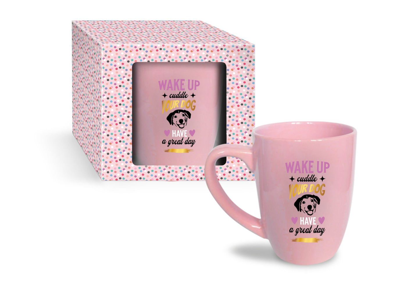 Wake Up Cuddle Your Dog Have A Great Day