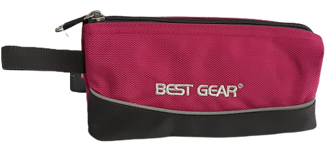 Pencil case 2 zip 3 pockets